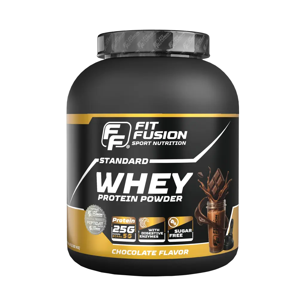 FitFusion Standard Whey Protein Chocolate [2.22 kg] Bottle 60 Servings
