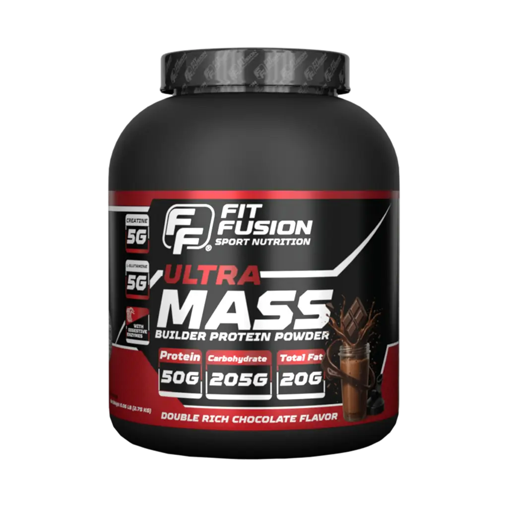 FitFusion Ultra Mass Chocolate [2.75 kg] Bottle 8 Servings