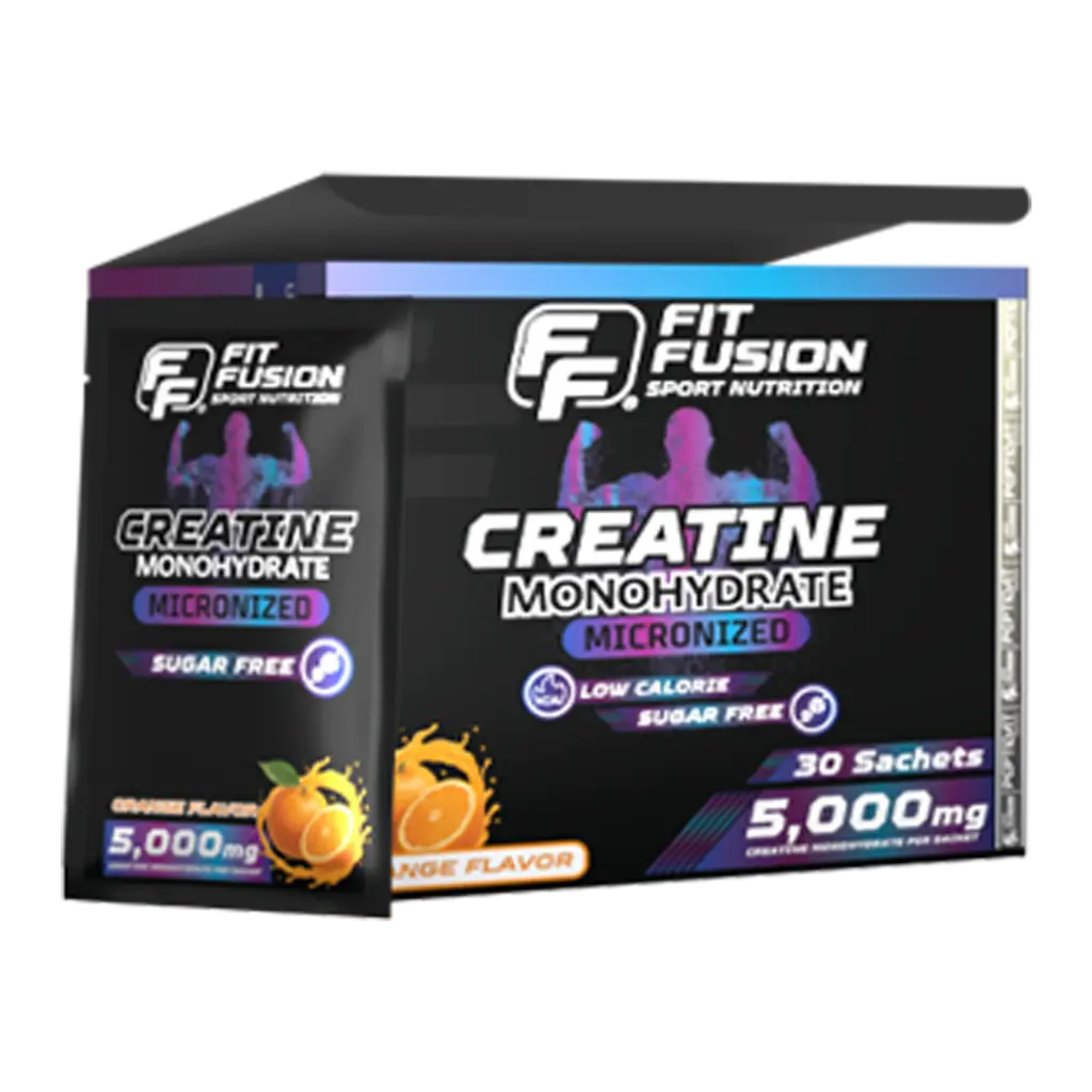 FitFusion Creatine Monohydrate Orange [10g] Box 30 Sachets