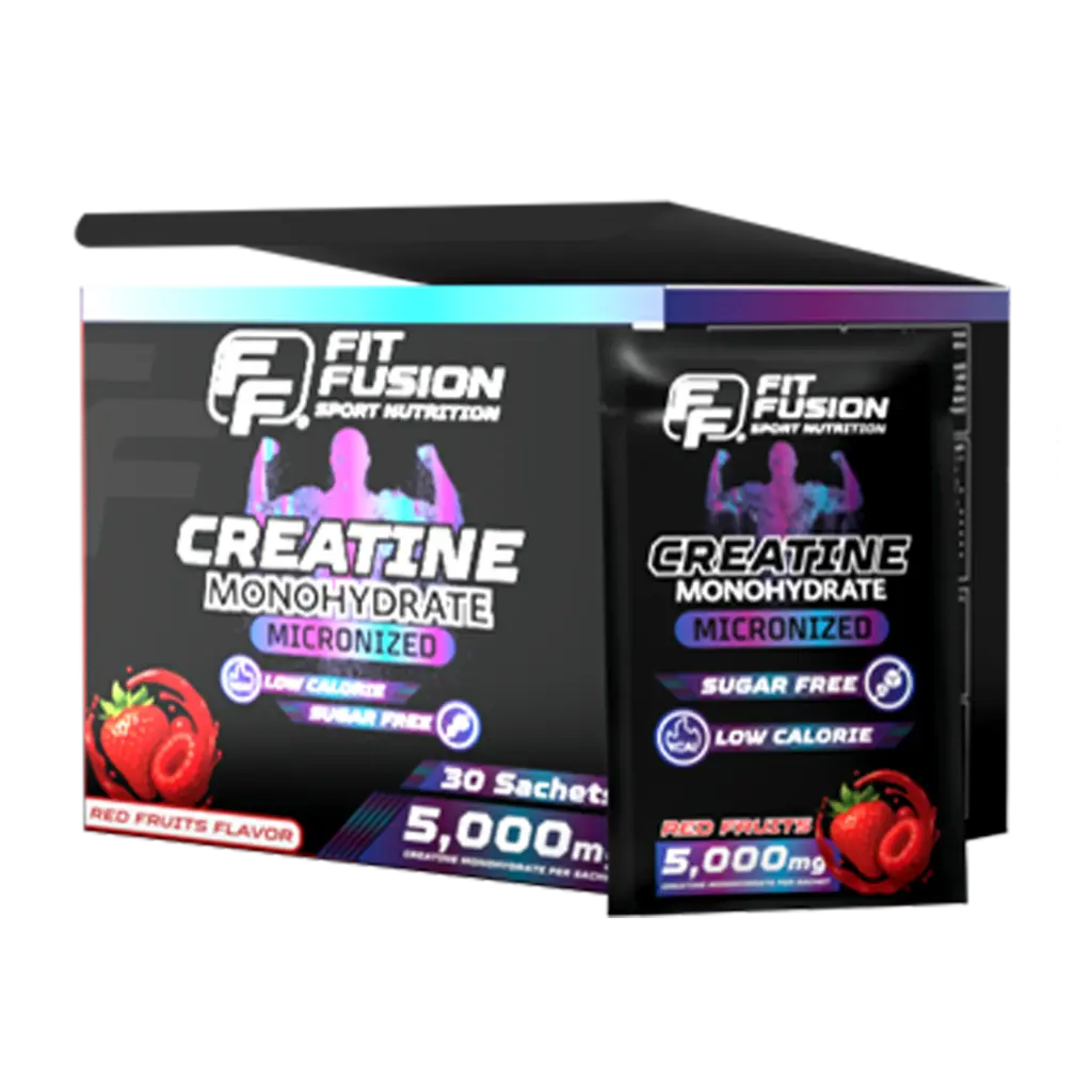 FitFusion Creatine Monohydrate Red Fruits [10g] Box 30 Sachets