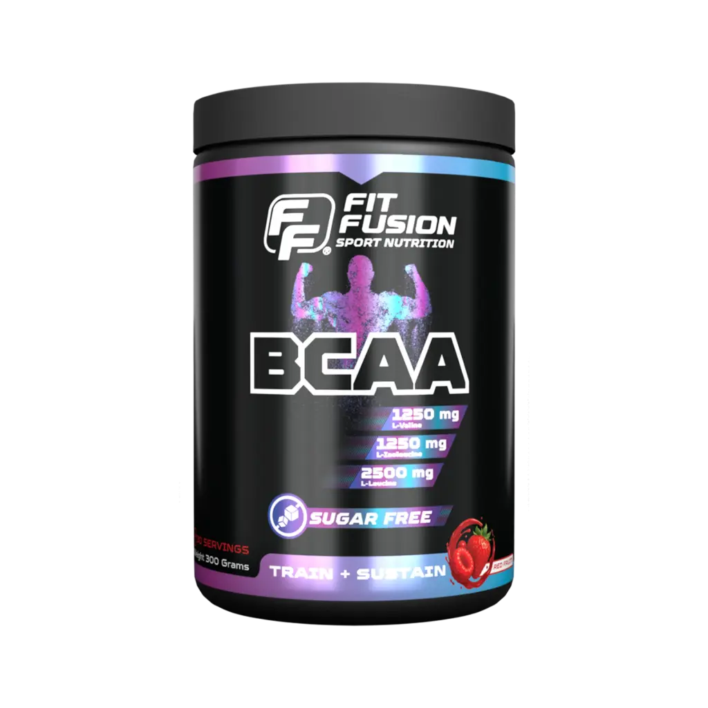 FitFusion BCAA Amino Acid Red Fruits [300g] Bottle 30 Servings