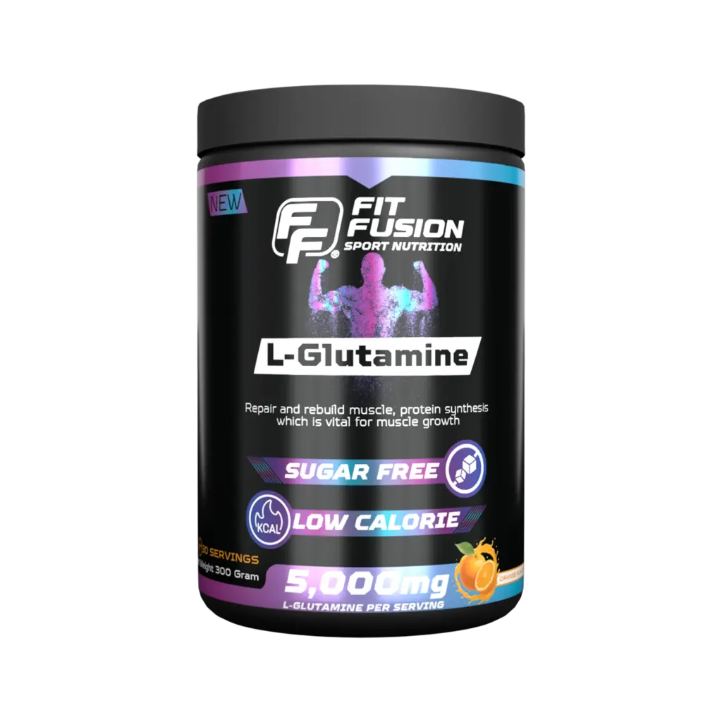 FitFusion L-Glutamine Orange [300g] Bottle 30 Servings
