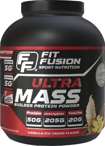 [SF050] Ultra Mass Protein Powder 5.42KG Vanilla Ice-Cream Flavor 90-Servings [TEST]