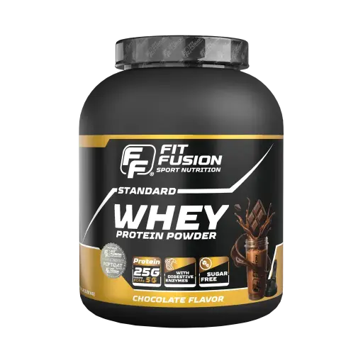[FP001] FitFusion Standard Whey Protein Chocolate [2.22 kg] Bottle 60 Servings