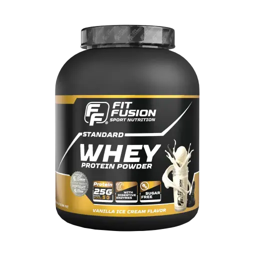 [FP003] FitFusion Standard Whey Protein Vanilla Ice Cream [2.04 kg] Bottle 60 Servings