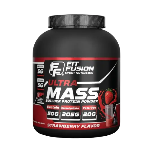 [FP013] FitFusion Ultra Mass Strawberry [2.75 kg] Bottle 8 Servings