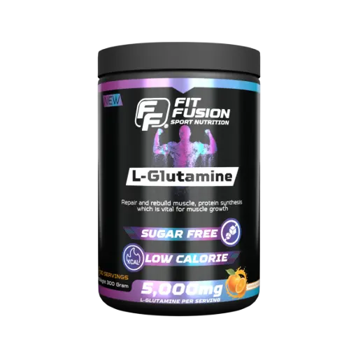 [FP023] FitFusion L-Glutamine Orange [300g] Bottle 30 Servings