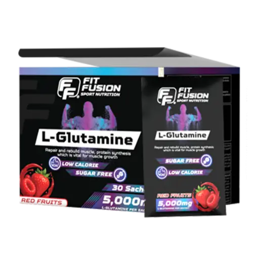 [FP026] FitFusion L-Glutamine Red Fruits [10g] Box 30 Sachets