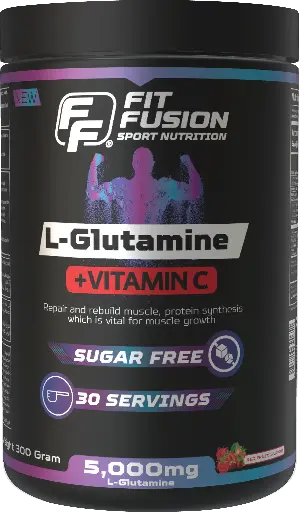 [FP026] FitFusion L-Glutamine Red Fruits [300g] Box 30 Sachets