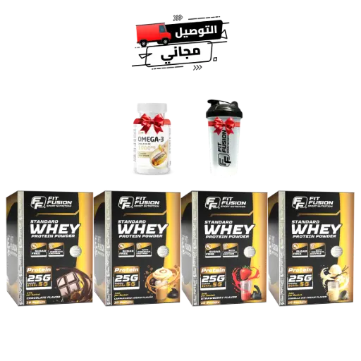 [FP053] Combo (4 Whey Boxes & Omega-3)